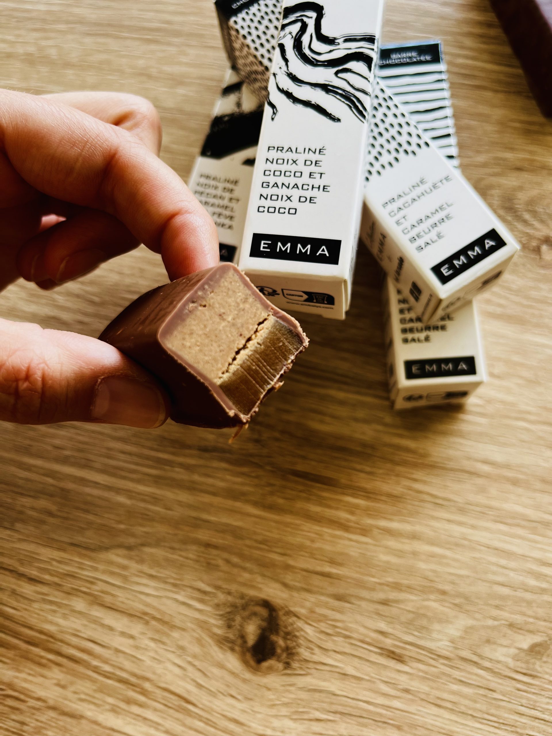 Barres chocolatées EMMA pâtisserie boulangerie France