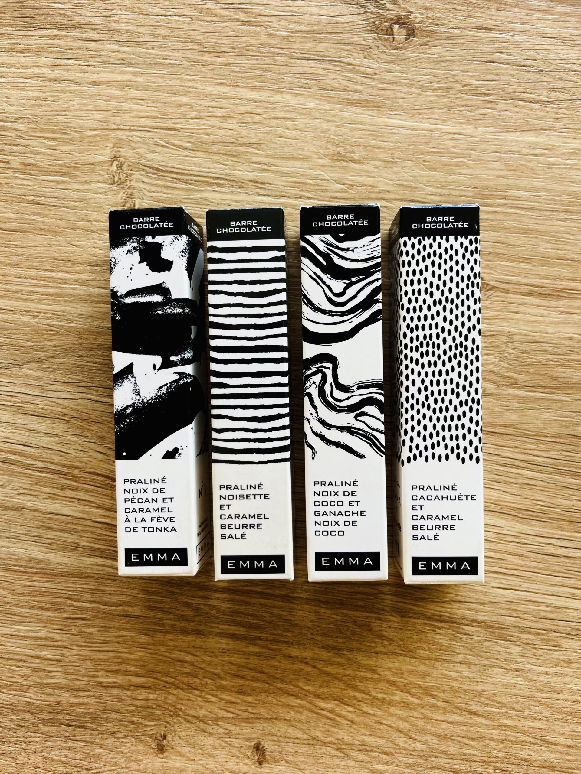 Barres chocolatées EMMA pâtisserie boulangerie France