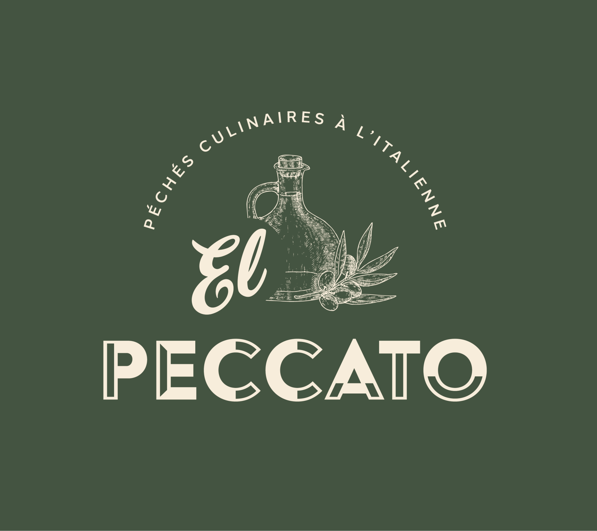 Création Logo Restaurant El Peccato