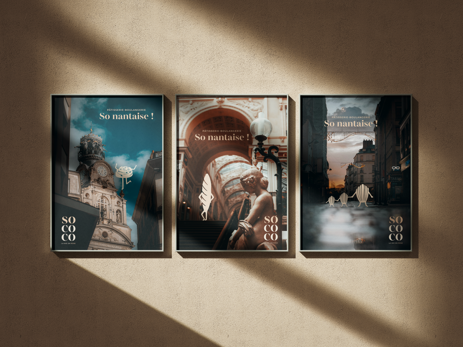 Direction artistique et création d’identité visuelle pour la boulangerie SO COCO