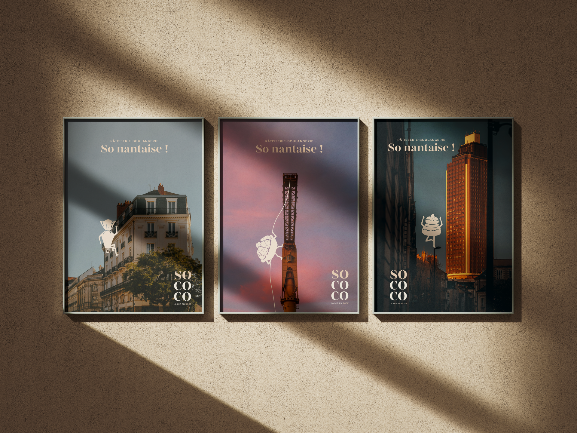 Direction artistique et création d’identité visuelle pour la boulangerie SO COCO