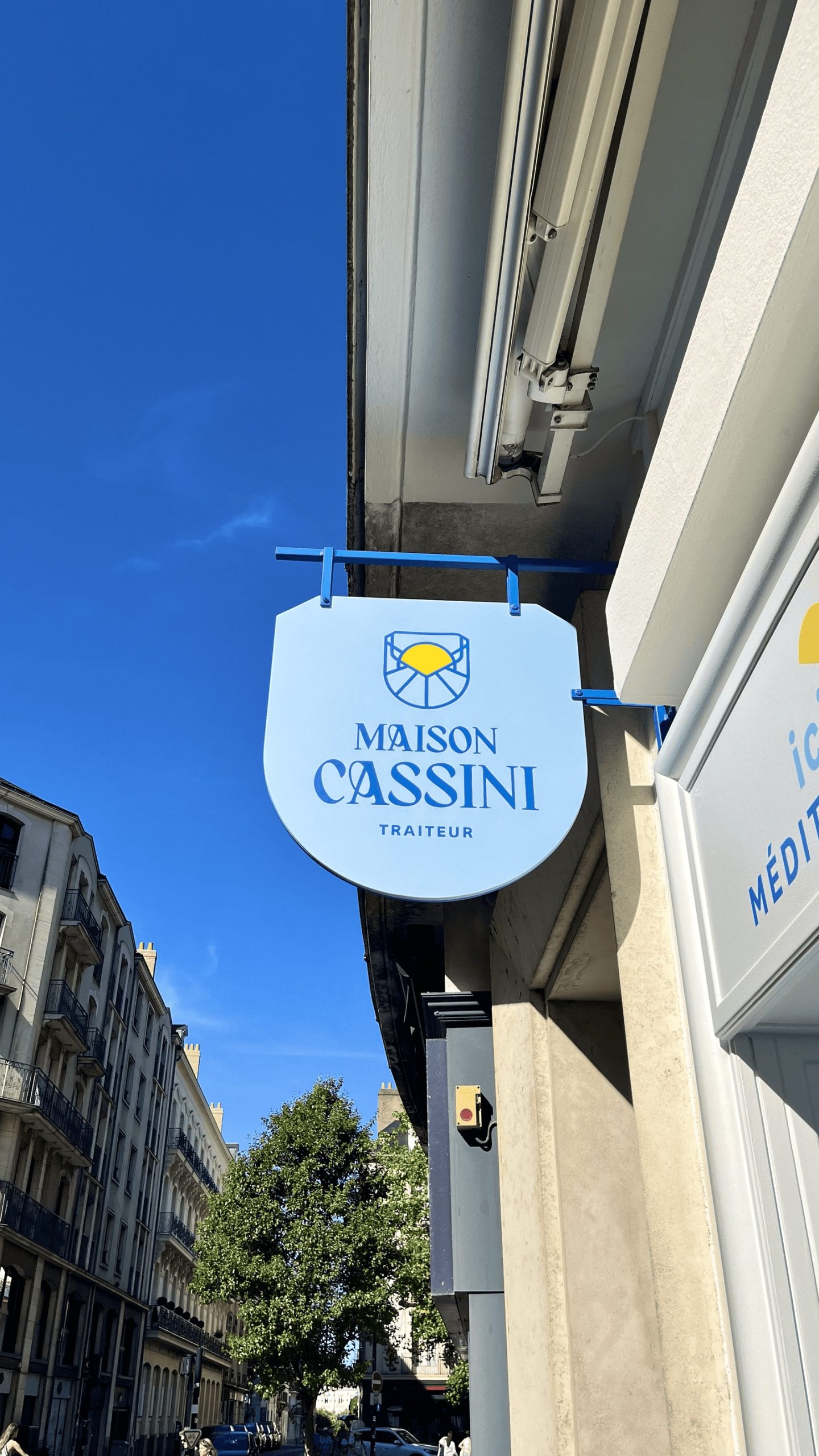 Logo Maison Cassini, identité visuelle d’une épicerie méditerranéenne haut de gamme