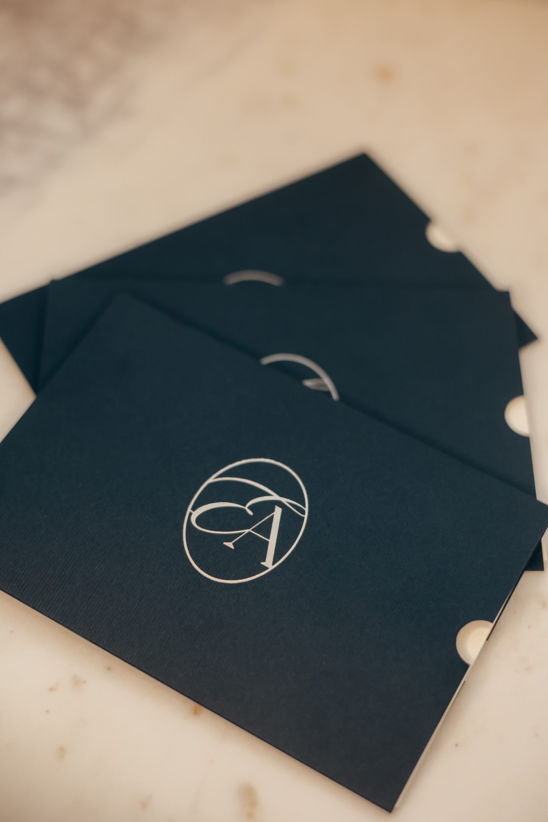 Cabinet Elleaime La Baule Papeterie de luxe par le Studio La Rusée